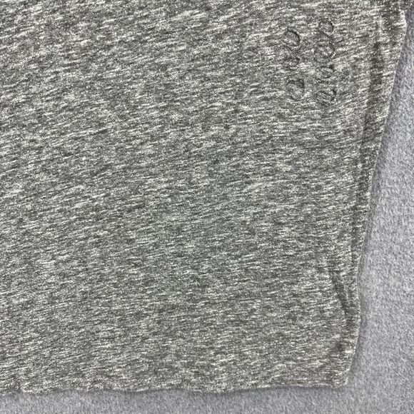 Lauren Moshi T Shirt Womens XS Grey Skeleton Hands Distressed Tee peace love - Picture 15 of 16